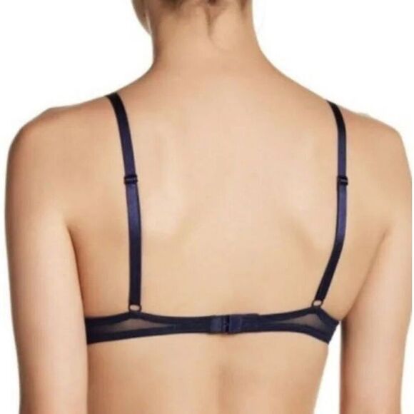 Free People Intimately Triangle Underwire Bra in Deep Navy 32C $38 - Picture 3 of 5